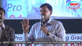 JD LAKSHMINARAYANA gari Speech PART2 at IMPACT [upl. by Neyu]