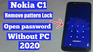 nokia 1165 hard reset no wipe data option nokia c1 ta 1165 pattern password pin remove Without PC [upl. by Nannaihr]