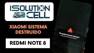 Redmi Note 8 O sistema foi destruído [upl. by Eneluqcaj375]