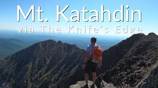 Mt Katahdin via the Knifes Edge [upl. by Chadd]