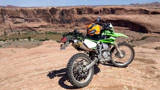 Some of the Most UNIQUE Riding  Slickrock trail Moab Utah [upl. by Oicelem]