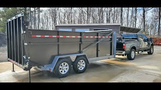 BWise Dump Trailer Review [upl. by Llebyram120]