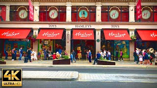 HAMLEYS TOY STORE  Walking Tour 2021 4K [upl. by Hgielram]