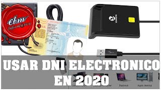 COMO INSTALAR Y USAR EL DNI ELECTRÓNICO EN 2020 [upl. by Ahsiela]