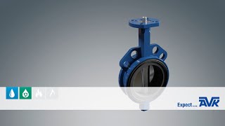 Centric butterfly valves with loose liner  many configurations  AVK [upl. by Quickman]