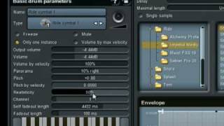 MDrummer tutorial  Editing drumsets [upl. by Pedrotti]