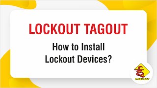 Lockout Tagout Video How to Install Lockout Devices [upl. by Solenne]