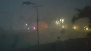 Category 5 Hurricane Irma pounds Saint Martin [upl. by Enoid170]