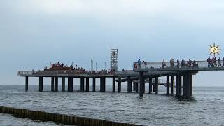 Neue Seebrücke Koserow Insel Usedom [upl. by Aalst872]