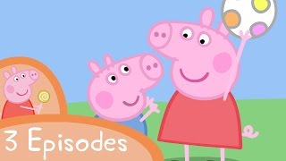 Peppa Pig  Fun and games compilation 3 episodes [upl. by Nomrej849]