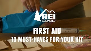 10 MustHaves for Your Hiking FirstAid Kit  REI [upl. by Holman465]