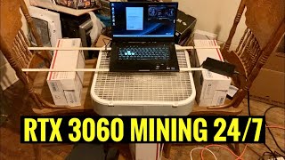 RTX 3060 Laptop Mining 247 For 8 Months [upl. by Acker]