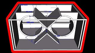 PLAN Dual 15quot Planar Horn SUBWOOFER [upl. by Orvah]