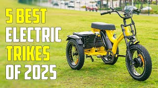 5 Best Electric Tricycles 2025  Best ETrike 2025 [upl. by Sontag]