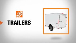 Types of Trailers  The Home Depot [upl. by Eckel23]