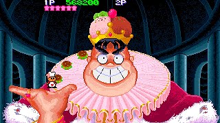 Super Burger Time Longplay Arcade QHD [upl. by Adnorahs]