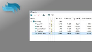 VisualARQ 2 tutorial  03 Level Manager [upl. by Atteuqahs]