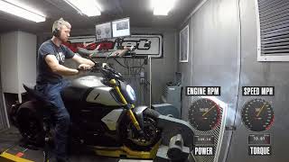 2019 Ducati Diavel 1260S Dyno [upl. by Shing]