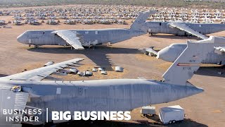 The Largest Airplane Graveyard In The World US Air Forces quotBoneyardquot [upl. by Neeham]