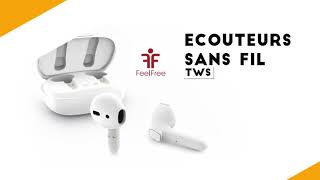 Découvrez les écouteurs sans fils TWS FeelFree Edenwood  ELECTRO DÉPÔT [upl. by Anauq305]