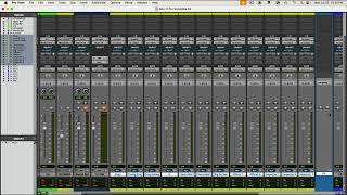 Film Trailer Mixing Workflow  Atmos Pro Tools  1  Setup [upl. by Esenej]