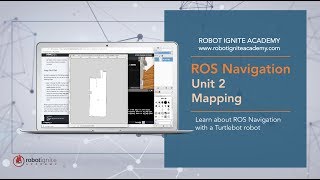 ROS NAVIGATION IN 5 DAYS 2  Mapping amp Create a map from zero [upl. by Iives]