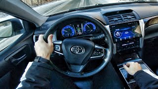 2017 Toyota Camry 25 AT  POV TEST DRIVE [upl. by Anekahs511]