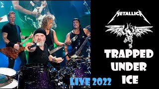 FIRST TIME SEEING METALLICA TRAPPED UNDER ICE LIVE 2022 GENUINE REACTION [upl. by Vin]