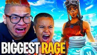 WORLDS BEST 10 YR OLD FORTNITE PLAYER RAGES HARDER THAN EVER FORTNITE BATTLE ROYALE FUNNY MOMENTS [upl. by Rotsen]