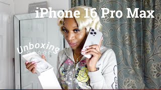 iPhone 16 Pro Max Unboxing  Review [upl. by Icart]