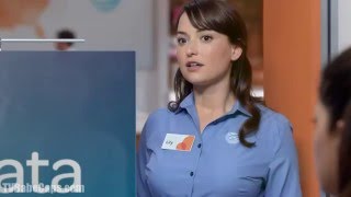 Milana Vayntrub  ATampT quotInstant Crowdquot TV Commercial [upl. by Kinsler303]