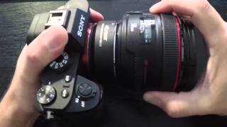 Viltrox EFNEX II Canon EF to Sony EMount Adapter Review amp Unboxing [upl. by Dorion]