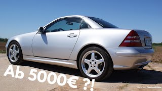 Mercedes Benz SLK 200 K Review  ab 5000€ [upl. by Ramgad]