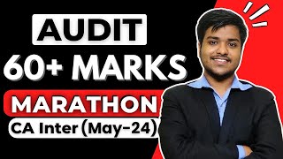 CA Inter Audit REVISION MARATHON May 24  Full revise CA Chirag Garg [upl. by Idnek]