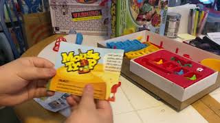 Hasbro Gaming  Mouse Trap Board Game Includes Activity Booklet Unboxing [upl. by Ylrebma]