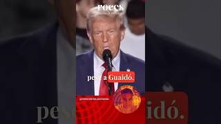 ¡ESTÁ FUERA DE DISCUSIÓN QUE TRUMP CEDA CON MADURO PESE A GUAIDÓ [upl. by Idnahs]