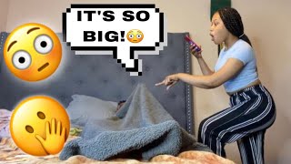 WAKING UP quotBRICKquot PRANK ON MY GIRLFRIEND Cute Reaction [upl. by Nicki39]