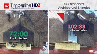 Is GAF Timberline HDZ Faster and More Accurate to Install  GAF Roofing [upl. by Rema]