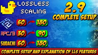 Complete Setup and Explanation of Lossless Scaling 29 Features  Best Settings [upl. by Moyers622]