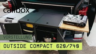 CALIBOX  OUTSIDE COMPACT 620740  Heckküche für den VW Bus [upl. by Memberg]