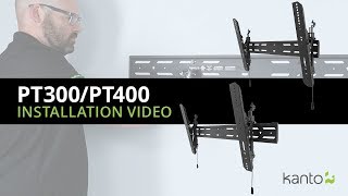 PT300 amp PT400 TV Mount Installation Guide  Kanto Mounts [upl. by Eserehc913]