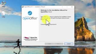 Open Office on Windows 10 [upl. by Marijn394]