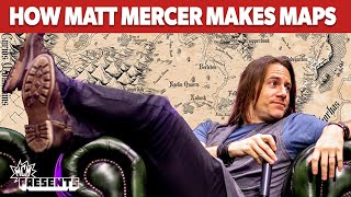 How Matt Mercer Creates Fantasy Maps  Critical Role Panel [upl. by Trimble]