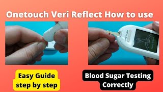 Onetouch verio reflect how to use [upl. by Worrad]