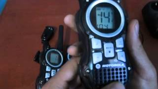 Revisado Radio Motorola Talkabout MR350 Radio de 2 Vias [upl. by Enala]