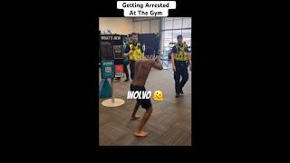 Police UK  Man Arrested Whist Training At The Gym  Wolverhampton 🇬🇧 UKMWshorts [upl. by Dnarb]