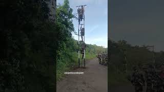 Commando opticals ladder climbing  Assault of commando opticals for BRT indian army  BSF  CRPF [upl. by Aremat]