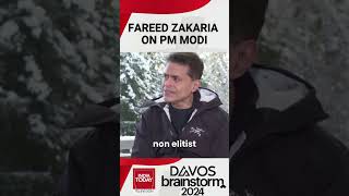 Fareed Zakaria Speaks On PM Modis At Davos Brainstorm 2024  Rahul Kanwal  shorts [upl. by Schaefer238]