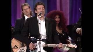 Bruce Springsteen Chaka Khan amp John Fogerty  quotMustang Sallyquot  1991 Induction [upl. by Bell]