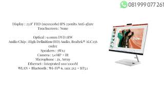 AIO LENOVO IdeaCentre 3 24IAP7 F0GH00SXID i7 13620H 8GB 512GB MX550 umahit tokokomputer [upl. by Ociral]